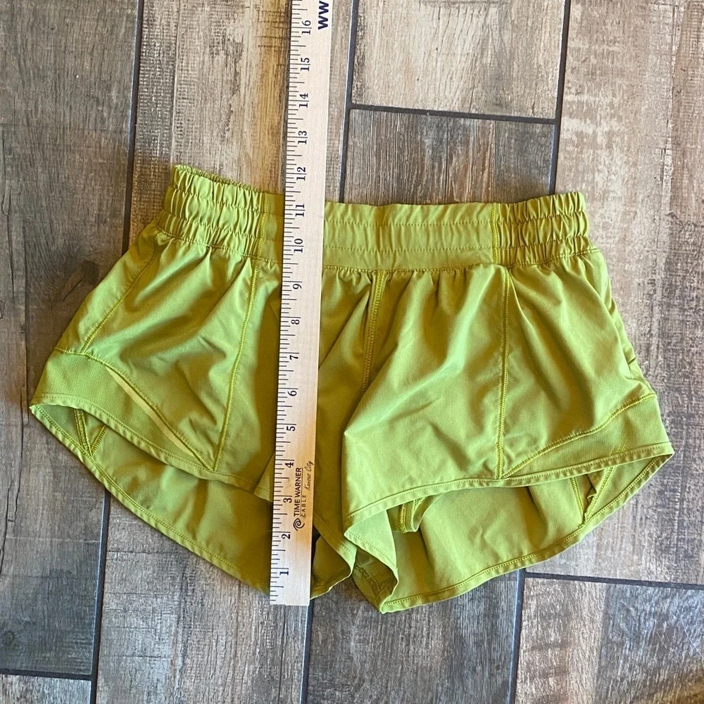 Lululemon Athletica Light Olive Athletic Shorts